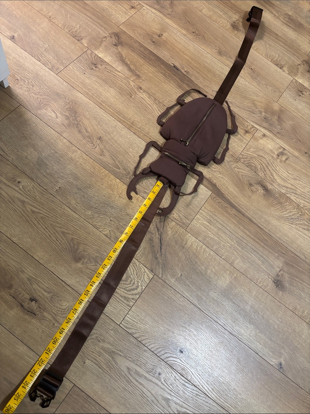 Red flies brown beetle bag crossbody bag NWOT - Picture 13 of 14